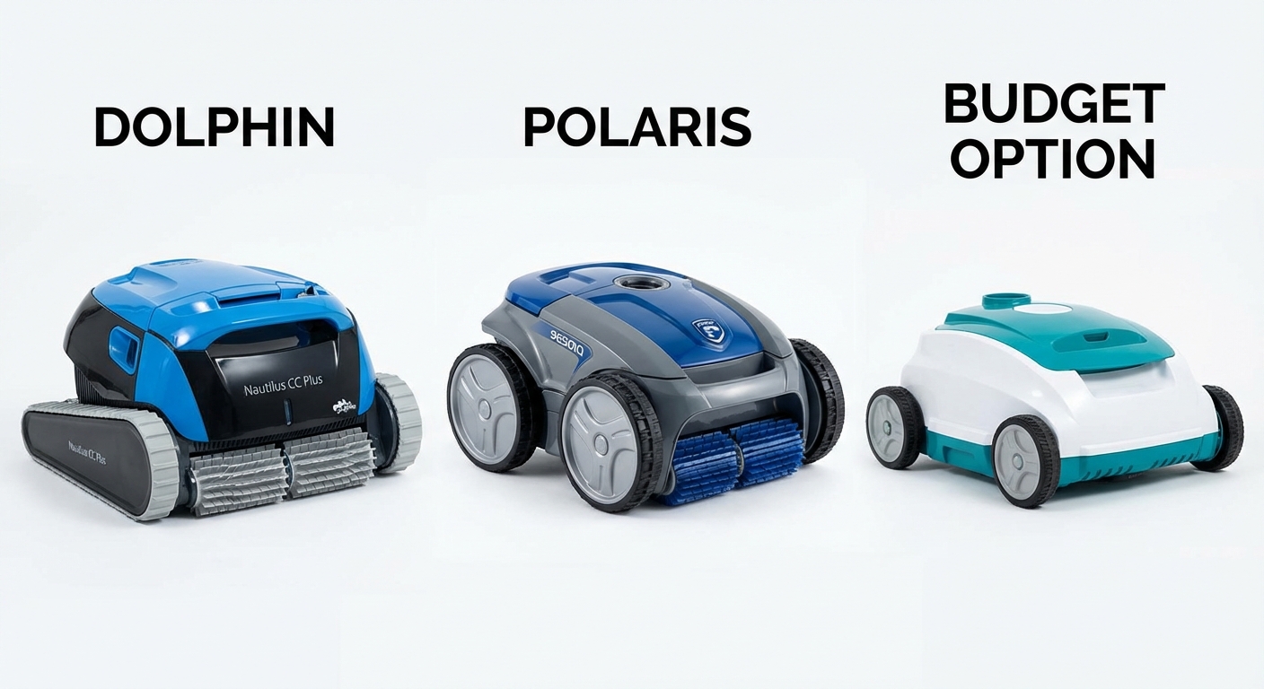 Top pool robots side by side comparison