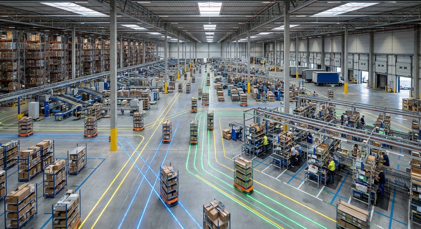Overview of autonomous mobile robots in warehouse setting